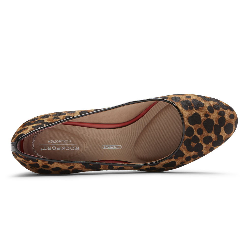 Rockport Heels For Womens Leopard - Total Motion Arabella - HU3769542